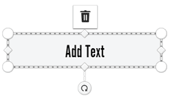 Adding text to your project layouts